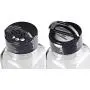 8 oz / 240 ml Clear Glass Square Spice Jar with Black Sifter (6 Pack) + Labels - Two Sided Sifter Cap (Shaker Holes/Pour Open) and Freshness Seal for a Professional Look 8 oz / 240 ml Clear Glass Square Spice Jar with Black Sifter (6 Pack) + Labels - Two Sided Sifter Cap (Shaker Holes/Pour Open) and Freshness Seal for a Professional Look