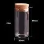 24pcs 25ml Größe 3060mm Testrohre mit Korkstopfen, Gewürzflaschen, Behälter, Flaschen, für DIY Bastelarbeiten