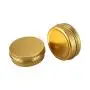 Xigeapg 10Pcs Cans Screw Top Containers Aluminum Round Cans Travel Tins Storage Jar Food Tins Containers Tins With Lids,Gold Xigeapg 10Pcs Cans Screw Top Containers Aluminum Round Cans Travel Tins Storage Jar Food Tins Containers Tins With Lids,Gold