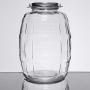 2.5 Gallon Glass Barrel Jar With Lid