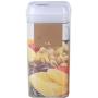 Pp Plastic Food Storage Container 0.5L 0.8L 1.2L Seal Cereal Jar Dried Fruit Jam Storage Box Easy Lock Lids To Keep Food Fresh,500Ml