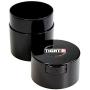 Tightvac - 1/2 oz to 3 ounce Airtight Multi-Use Vacuum Seal Portable Storage Container for Dry Goods, Food, and Herbs - Black