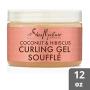 SheaMoisture Curling Gel Souffle for Thick, Curly Hair Coconut and Hibiscus to Moisturize and Protect Hair 12 oz