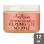 SheaMoisture Curling Gel Souffle for Thick, Curly Hair Coconut and Hibiscus to Moisturize and Protect Hair 12 oz
