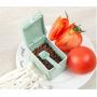 Mini Spice Jars Wheat straw seasoning jar cruet set kitchen gift set