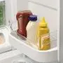 mDesign Küchen-, Schrank-, Kühlschrank- und Gefrierorganizer Behälter – Set von 4, Klar
