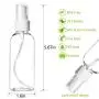 Spray Bottles, 4 Pack 4oz/100ml Clear Empty Plastic Travel Fine Mist Sprayer Bottle, Refillable and Portable Container for Essential Oil and Perfume - include 2pcs Funnels and 24pcs Labels Spray Bottles, 4 Pack 4oz/100ml Clear Empty Plastic Travel Fine Mist Sprayer Bottle, Refillable and Portable Container for Essential Oil and Perfume - include 2pcs Funnels and 24pcs Labels