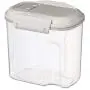 (12 x 8,7 x 11,4 cm) Système Klip It Mini Bakery Storage Container, Transparent/Blanc, 645 ml