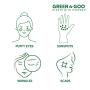 Green Goo Natural Acne Scar Removal and Spot Treatment Cream, Damaged Skin Repair (4 Ounce Jar)