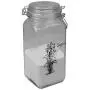 Home Basics Ludlow 53 oz. Glass Canister with Metal Clasp, Airtight Lids for Sugar Storage, Clear (3) Home Basics Ludlow 53 oz. Glass Canister with Metal Clasp, Airtight Lids for Sugar Storage, Clear (3)