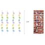 JUSTDOLIFE Hanging Photo Display Creative Magnetic Metal String Hanging Picture Display