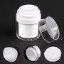 Bouteilles à Pompe Airless, Sdootbeauty 30ml/1oz Récipients de Cosmétiques à Retrouiller Remplissables, Bouteilles à Crème/Lait Corporel avec Bouchon à Pompe, Idéales pour le Voyage, 2 Pièces