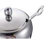 MAGOYY 304 Stainless Steel Seasoning Jar Set Chili Oil Salt Tank Kitchen Storage Bottle Home Kitchen Spice Rack Combination Space Save Must Have