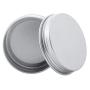 Tosnail 48 Pack 1 oz. Round Tins Lip Balm Tin Container Cosmetic Containers with Screw Thread Lid