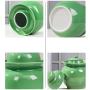 Cereal Containers Ceramic Canister, Sauce, Kimchi, Sauerkraut, Ceramic Jar Containers (color : D, Size : 10l)