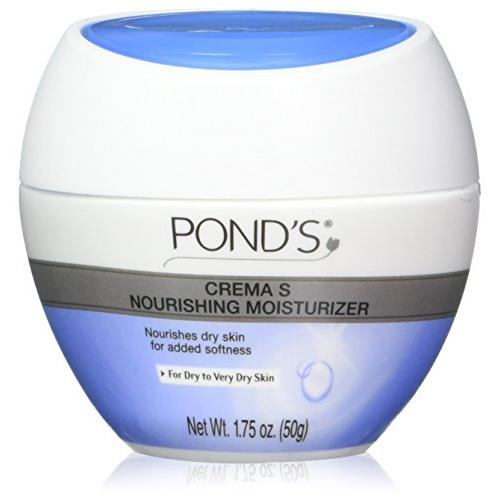 Ponds Crema S Nourishing Moisturizing Cream Travel Size 1.75 oz. Jar (Pack Of 3)