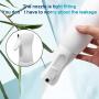 Spray Bottle for Hair 5oz Mist Spray Bottle Continuous Spray Bottle 360 Misting Stylist Sprayers for Barber, Empty White Mister Spray Bottle for cleaning, Planting, Hair styling