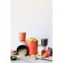 Biobu [by Ekobo] Storage Container, Persimmon, 12,5 x 12,5 x 12,8 cm