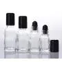 Bouteilles Remplissables en Verre Transparent 3 Pièces avec Pilon en Acier Inoxydable pour Huiles Essentielles, Cosmétiques, Aromathérapie, Médicaments Bouteilles Remplissables en Verre Transparent 3 Pièces avec Pilon en Acier Inoxydable pour Huiles Essentielles, Cosmétiques, Aromathérapie, Médicaments
