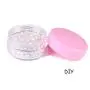 10 Gram Plastic Cosmetic Containers with Lids Pink Makeup Sample Jars BPA free 20pcs 10 Gram Plastic Cosmetic Containers with Lids Pink Makeup Sample Jars BPA free 20pcs