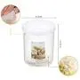Tree House Round Storage containers Sets with lid, Versatile Plastic Food Boxes Durable Preserving Jars Regular Mouth Sealed jar Herbs Pot-A Tree House Round Storage containers Sets with lid, Versatile Plastic Food Boxes Durable Preserving Jars Regular Mouth Sealed jar Herbs Pot-A