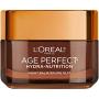 Skincare Age Perfect Hydra Nutrition Ultra Nourishing Honey Night Balm Face Moisturizer to Comfort and Improve Resilience on Dry Skin, Manuka Honey and Nurturing Oils, Paraben Free, 1.7 oz.
