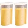 Bouteilles de Rangement Alimentaire Maison, Boîtes de Rangement Cuisine, Contenants Plastiques Alimentaires Résistants (3L) Bouteilles de Rangement Alimentaire Maison, Boîtes de Rangement Cuisine, Contenants Plastiques Alimentaires Résistants (3L)