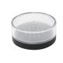 1PCS 50g 50ML / 1.7oz Clear Plasitc Empty Loose Powder Puff Box Foundation DIY Makeup Cosmetic Storage Containers Bottle Case Holder With Sifter Jar Loose Powder Compact