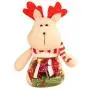 2 Pièces Pots en Plastique de Noël avec Couverture en Peluche de Père Noël/Elan pour Stockage de Bonbons/Nourriture, Cadeau de Fête de Noël 2 Pièces Pots en Plastique de Noël avec Couverture en Peluche de Père Noël/Elan pour Stockage de Bonbons/Nourriture, Cadeau de Fête de Noël