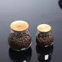 BESTONZON Mushroom Shape Glass Jar with Airtight Seal Bamboo Lid Grain Canister Sealed Food Storage Container for Loose Tea Coffee Bean Cookies(800ml) BESTONZON Mushroom Shape Glass Jar with Airtight Seal Bamboo Lid Grain Canister Sealed Food Storage Container for Loose Tea Coffee Bean Cookies(800ml)