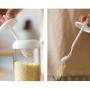 Einfache Küche Feuchtigkeit-Beweis Sauce Gewürz Glas Mit L?ffel Würze T?pfe Klar Gewürze Salz Pfeffer Menage Container Condiment bottles (Farbe : H)