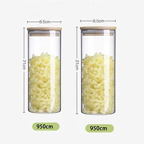 Glass Jar with Bamboo Lid Food Candy Storage Bottles Tea Container Caning Sealing Violetta Mason Jars Kitchen Accessories Glass Jar with Bamboo Lid Food Candy Storage Bottles Tea Container Caning Sealing Violetta Mason Jars Kitchen Accessories
