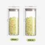 Glass Jar with Bamboo Lid Food Candy Storage Bottles Tea Container Caning Sealing Violetta Mason Jars Kitchen Accessories Glass Jar with Bamboo Lid Food Candy Storage Bottles Tea Container Caning Sealing Violetta Mason Jars Kitchen Accessories