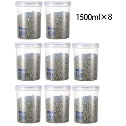 Plastic Sealed Jars, Kitchen Household Grain Storage Tanks, Storage Of Spices/Oatmeal/Beans Plastic Sealed Jars, Kitchen Household Grain Storage Tanks, Storage Of Spices/Oatmeal/Beans