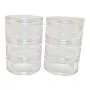 Pot de Plastique Transparent Clair Made in Taiwan 3 Couches (1 Set) - Différentes Tailles Disponibles Pot de Plastique Transparent Clair Made in Taiwan 3 Couches (1 Set) - Différentes Tailles Disponibles