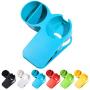 JUSTDOLIFE Cup Holder Clip Creative Drink Holder Clip Desk Cup Holder with Divider Tray