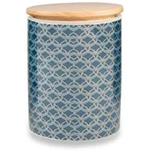 Vase de Villa d'Este pour Tivoli, Porcelaine, Bleu, 11,4 x 14,8 cm Vase de Villa d'Este pour Tivoli, Porcelaine, Bleu, 11,4 x 14,8 cm