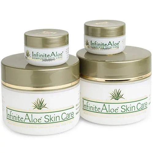 InfiniteAloe Skin Care Cream - Original Scent - (2) 8oz + (2) 0.5oz InfiniteAloe Skin Care Cream - Original Scent - (2) 8oz + (2) 0.5oz