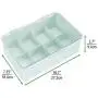 mDesign Stackable Plastic Tea Bag Holder Storage Bin Box for Kitchen Cabinets, Countertops, Pantry - Organizer Holds Beverage Bags, Cups, Pods, Packets, Condiment Accessories - Mint Green/Clear mDesign Stackable Plastic Tea Bag Holder Storage Bin Box for Kitchen Cabinets, Countertops, Pantry - Organizer Holds Beverage Bags, Cups, Pods, Packets, Condiment Accessories - Mint Green/Clear