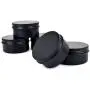 Boîtes en Aluminium JKLcom 3oz/90ml, de 5ml à 250ml, Boîtes Rondes en Aluminium avec Bouchon à Vis (Noir, 10) Boîtes en Aluminium JKLcom 3oz/90ml, de 5ml à 250ml, Boîtes Rondes en Aluminium avec Bouchon à Vis (Noir, 10)