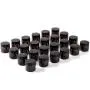 Round Amber Glass Jars with Lids for Cosmetics (2 oz, 24 Pack) Round Amber Glass Jars with Lids for Cosmetics (2 oz, 24 Pack)