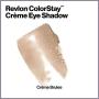 Revlon Colorstay Creme Eye Shadow, Longwear Blendable Matte or Shimmer Eye Makeup with Applicator Brush in Purple, Black Currant (740)