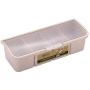 CSPFAIRY Kitchen Supplies Wheat Straw Seasoning Box Four Grids Seasoning Labels Separated Independent Seasoning Jar Kitchen Storage