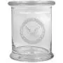 12 oz Clear Glass storage Herb Stash Jar and Lid with US Navy Logo 12 oz Clear Glass storage Herb Stash Jar and Lid with US Navy Logo