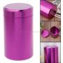 Storage Jar Porable Tea Box Titanium Alloy Travel Outdoor Vase Sealed Cans Gifts 5.5x9cm F16 19 Dropship