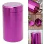 Storage Jar Porable Tea Box Titanium Alloy Travel Outdoor Vase Sealed Cans Gifts 5.5x9cm F16 19 Dropship