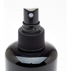 Infinity Jars 100 Ml (3.4 fl oz) Black Ultraviolet Glass Fine Mist Spray Bottle 3-Pack