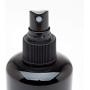 Infinity Jars 100 Ml (3.4 fl oz) Black Ultraviolet Glass Fine Mist Spray Bottle 3-Pack