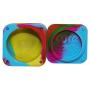 Cure Cube Non-Stick Silicone Storage Containers 5 Pack Assorted (5 Item Bundle)