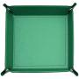 JUSTDOLIFE Dice Tray Foldable Multi-purpose Valet Organizer Snack Serving Tray Valet Tray
